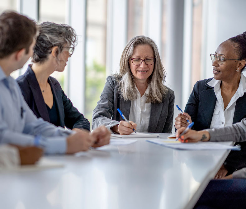 Group of people in a meeting