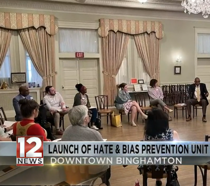 Video: Foundation Grant to develop Regional Hate and Bias Prevention Councils in New York State featured on News 12